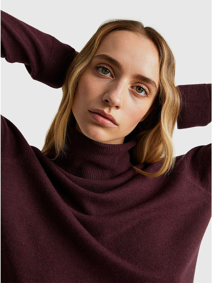 TURTLE NECK SWEATER Femme image number 4
